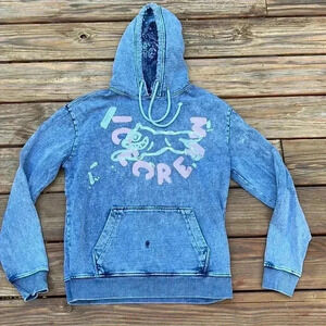 Ice Cream Stone Hoodie in blue